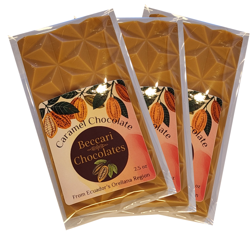 3 Caramelized Chocolate Bars