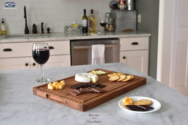 Wine Pairing Squares, dark, milk, caramel, ruby, mocha, chili chocolate
