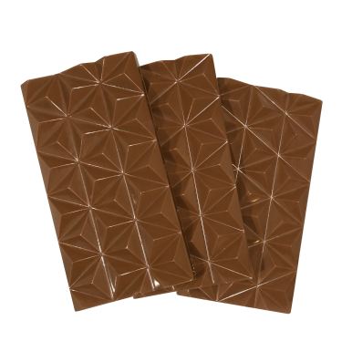 3 Milk Chocolate (45% cacao) Bourdain Bars